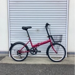 レンタサイクル店で使用していた自転車。Panasonic リトル・ビー