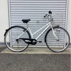 ☆前後タイヤ新古品☆ 27型 内3オートライト軽快車 防犯登録料込価格︎‼︎