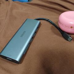 【ジャンク品】Strenter 6in1 USB-C ハブ