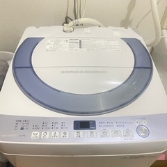 ［SHARP］全自動洗濯機7kg
