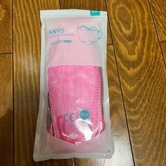 【新品】KN95 蛍光ピンクのマスク　10枚入り