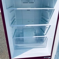 AQUA　ノンフロン冷凍冷蔵庫 AQR-18G (R)