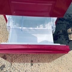 AQUA　ノンフロン冷凍冷蔵庫 AQR-18G (R)