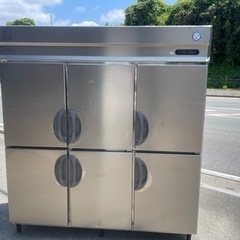 中古品 フクシマ業務用冷凍庫 ARD-186FMD 2015年 6枚扉 