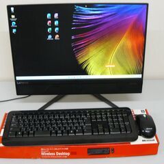 【超美品】デスクトップ一体型PC「Lenovo」21.5型「wi...