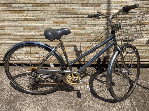 中古自転車 6段変速 27インチ LEDオートライト 軽整備済み 防犯登録対応 町田市 相模原市 SO194