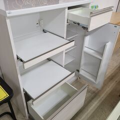 J4936 創愛ファニチュア キッチンカウンター カシュー100 ホワイト 