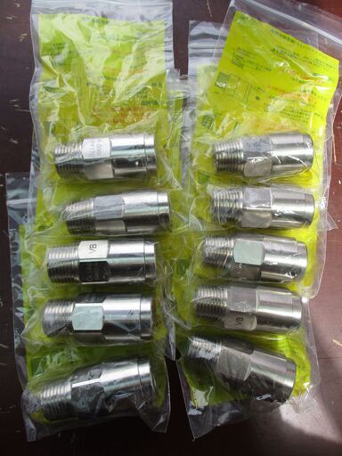 ☆日立金属 HITACHI プッシュインパクト継手接続要領 LIA 10A22・U VB LPガス用 ◆10個セット・ひょうたん印