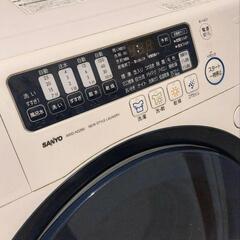 SANYO ドラム式洗濯乾燥機2010年式