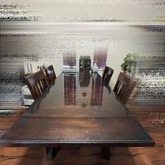 Costco購入　伸長式　家具 テーブル ダイニングテーブル　セット