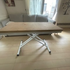 昇降式折り畳みテーブル