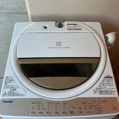 洗濯機　TOSHIBA  6kg  AW-6G5(W)　値下げ