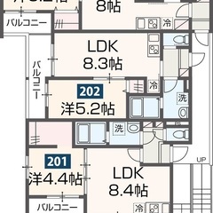 🏢安心の叶えRoom✨『1LDK』所沢市上新井✨敷金礼金無…