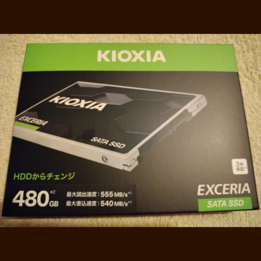 KIOXIA SATA SSD 480GB 未開封 新品