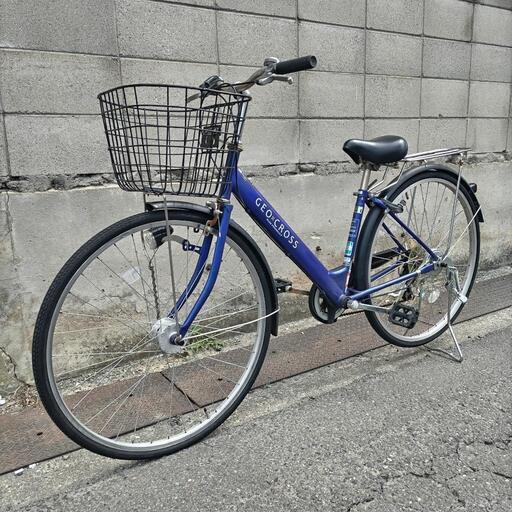 27インチ　6段変速付き　自転車
