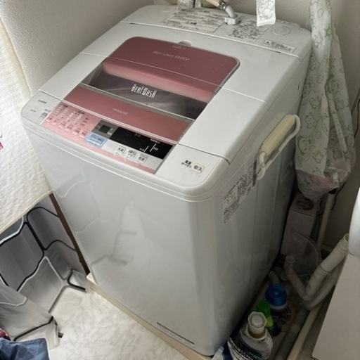 ☆ジモティ割あり☆ HITACHI 洗濯機 親し 7kg 21年製 動作確認／ 