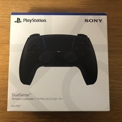 PS5 ワイヤレスコントローラー　ミッドナイトブラック