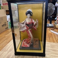 日本人形 ガラスケース付き W400×D340×H650