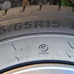 未使用タイヤ4本セット　タイヤのみ