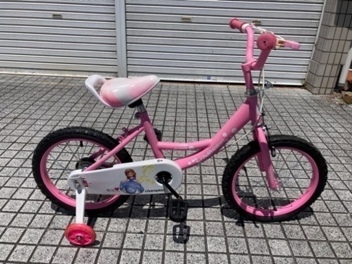 【16インチ子供車】美品❗️未使用❗️補助輪付　若林自転車　唐崎店　SALE❗️