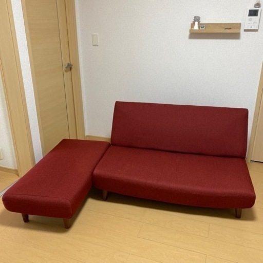 家具 ソファ 3人掛けソファ4000円お値下げしました◎早い者勝ちです　今週中受け渡し可能です