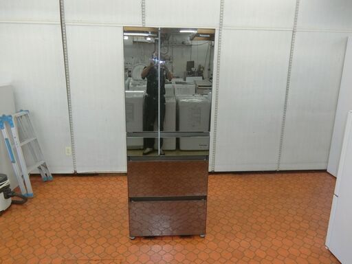ID 513129　冷蔵庫５ドア　450L　パナソニック　２０１９年　NR-453HPX-X