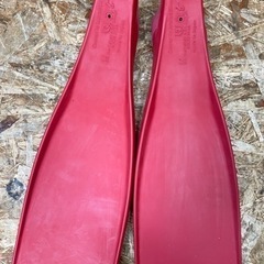  （ｓ6369）GULL ガル warp ワープ フィン RED Lサイズ Mサイズ ２足 ダイビング用品 現状品