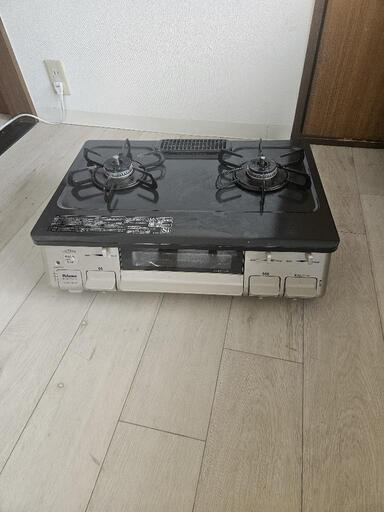 2口ガスコンロ 都市ガス用