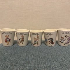 ピーターラビット🐰コップ5個
セット