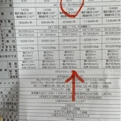 山形鶴岡市引渡　東芝REGZA 4K液晶テレビ