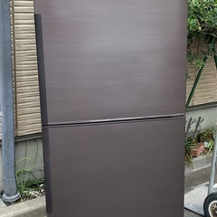 RKGRE-344】特価！シャープ/280L 2ドア冷凍冷蔵庫/SJ-PD28H-T/中古品 