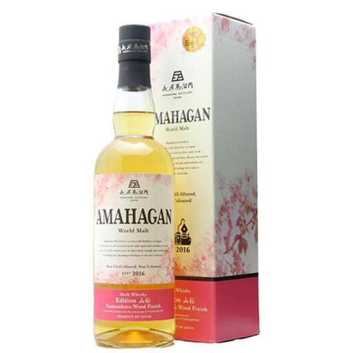 長濱蒸溜所\nアマハガン山桜700ml