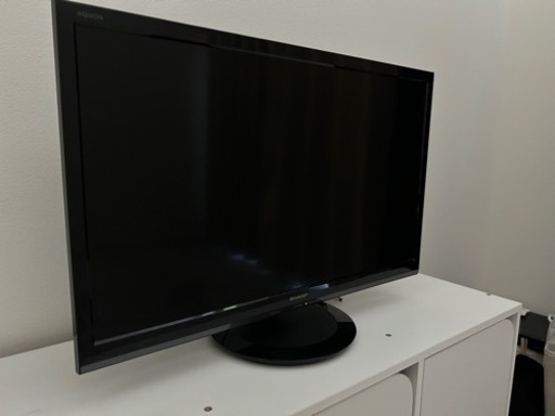 【お譲り先決まりました】SHARP AQUOS 24型テレビ 2018年製+GoogleChromecast+外付けHDD2TB