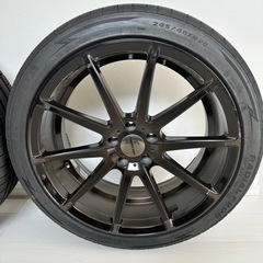 最終値下げ】ハイペリオン 20インチアルミ CVX 8.5J 【4本セット】