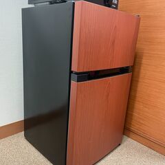 アイリスオーヤマ 冷蔵庫 PRC-B092D-M 87L 2023年製K18&Pt/ツーカラー