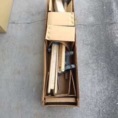 天体望遠鏡　完動品　台座つき　木箱いり