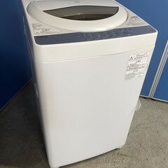 【美品】TOSHIBA 5.0kg洗濯機 AW-5G6 2019...