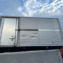 中古アルミコンテナ扉なし②
