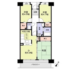 🏢安心の叶えRoom✨『3DK』新座市新堀✨敷金礼金無料💰…