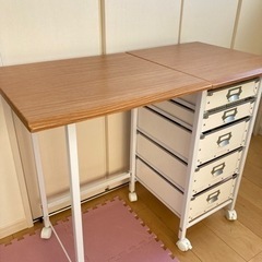 家具 オフィス用家具 机　ミシン台　折りたたみ机