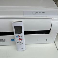 ★ジモティ割あり★ アイリスオーヤマ ルームエアコン IRR-2218C 2.2kw 18年製 室内機分解洗浄済み TJ6252