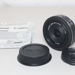 【ネット決済・配送可】Canon/EF-S24mm F2.8 S...