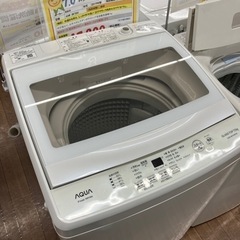 7.0kg 洗濯機　AQUA 2019年製（B6-23）