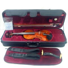 メンテ済み ブルガリア製 KREMONA Studio 2008年 ハンドメイド バイオリン 4/4 虎杢 ALFRED KNOLL弓 美品セット 参考価格35万円 中古バイオリン 名古屋近郊 手渡し可能 試奏歓迎 愛知県清須市より 管理（カ) T8217