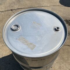 【中古】状態良好　SUS　ステンレス　クローズドラム　２００ℓ