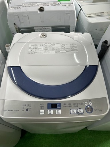 早い者勝ち大セール‼️‼️＋ご来店時、ガン×2お値引き‼️SHARP(シャープ) 2016年製 5.5kg 洗濯機