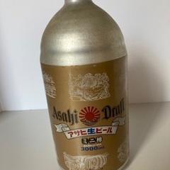 アサヒビール　ミニ樽　3Ｌ　アルミ製
