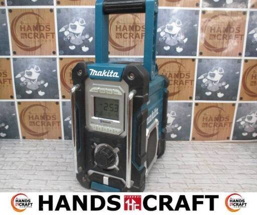 マキタ　makita　MR108　充電式ラジオ　中古品　本体のみ　7.2-10.8V 14.4-18V　ACアダプタ付き　【ハンズクラフト宜野湾店】