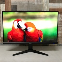 即日受渡❣️acer24.5型フルHDスピーカー内蔵ゲーミングモニター13500円