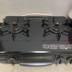 新生活！11000円 リンナイ ガスコンロ 17年製 ホース付 RT64JH 都市ガス
